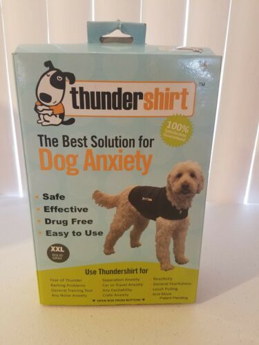 Used Thundershirt Dog Anxiety Solution XX Large Gray XXL