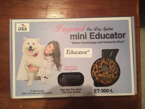 Mini Educator ET-300-L 1/2 Mile Remote Dog Trainer Black E-Collar