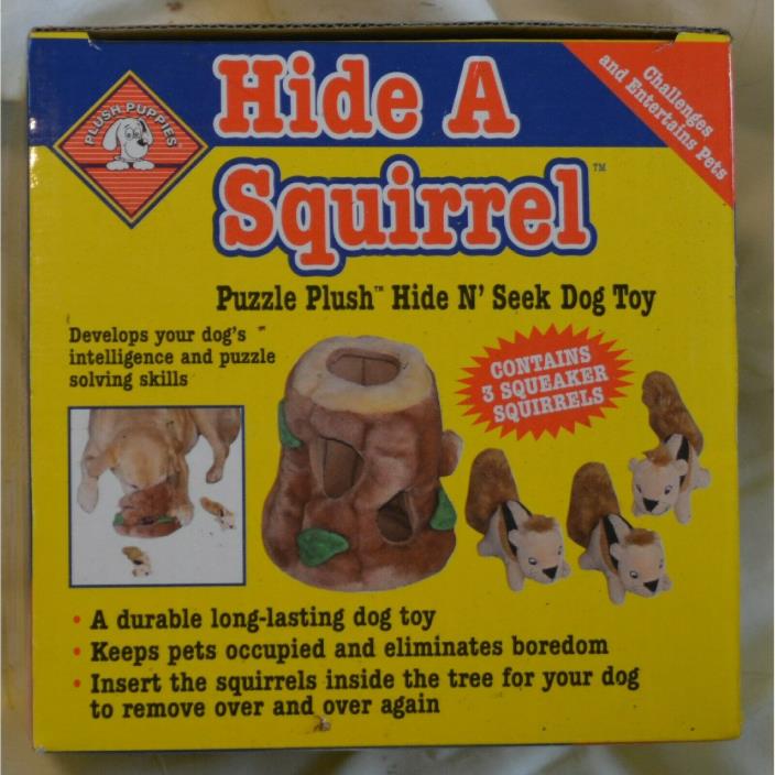Dog Hide a Squirrel puzzle toy SAR training by Kyjen