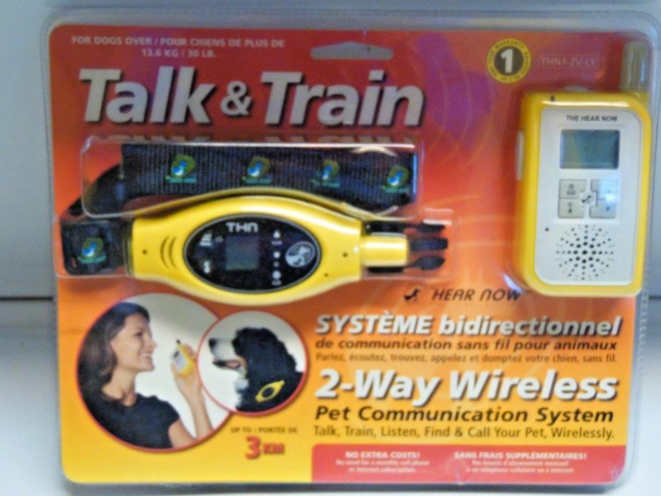 TalK &Train 2-Way Wireless Pet Communication System used once