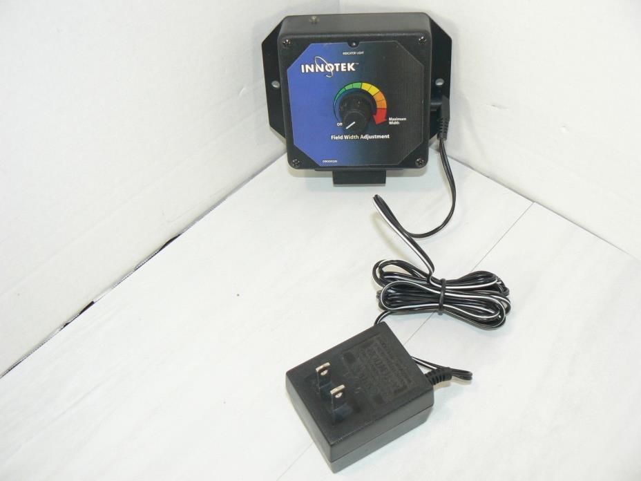 Innotek Dog Collar Field Width Adjustment 09INNOWTX Used with Power Cable NICE