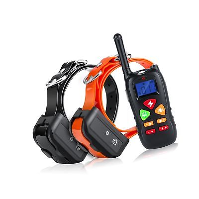 Casfuy Training Collar for 2 Dogs Upgraded 1000ft Remote Waterp... 2DAY DELIVERY