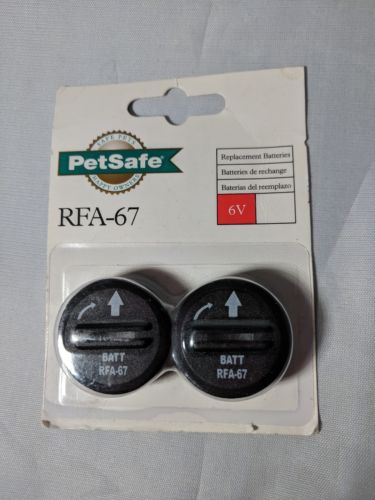 Pet Safe Brand Name RFA 67 67D-11 6V Replacement Batteries