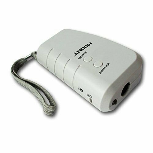 Hoont Electronic Ultrasonic Handheld Dog Repellent and Trainer with Flashlight