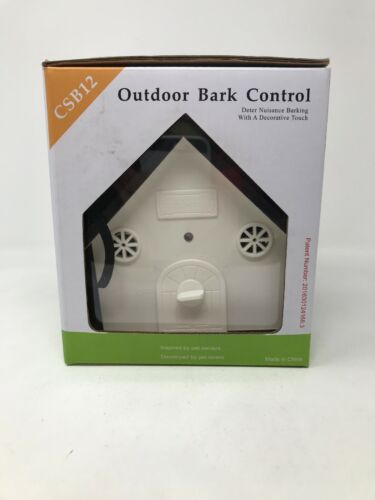 Ultrasonic Dog Bark Control - Anti Dog Barking Device - No More Barking Dogs