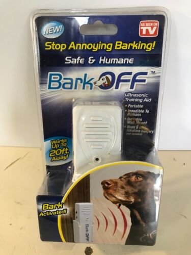 New stop Annoying Barking safe & Humane Bark Off,*** As seen on tv