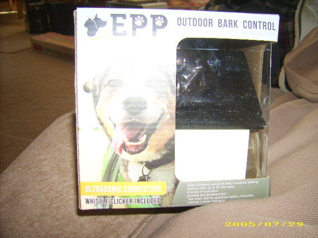 Etta Pet Products Ultrasonic Anti Barking Device - Outdoor Bark Control