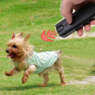 Portable Ultrasonic Anti Barking Dog Training Repeller Control Trainer Device US