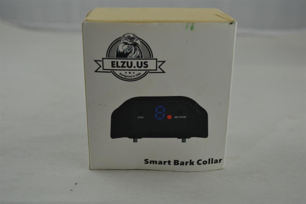 ELZU.US [NEWEST 2018 UPGRADED] Bark Collar with UPGRADED Smart Chip