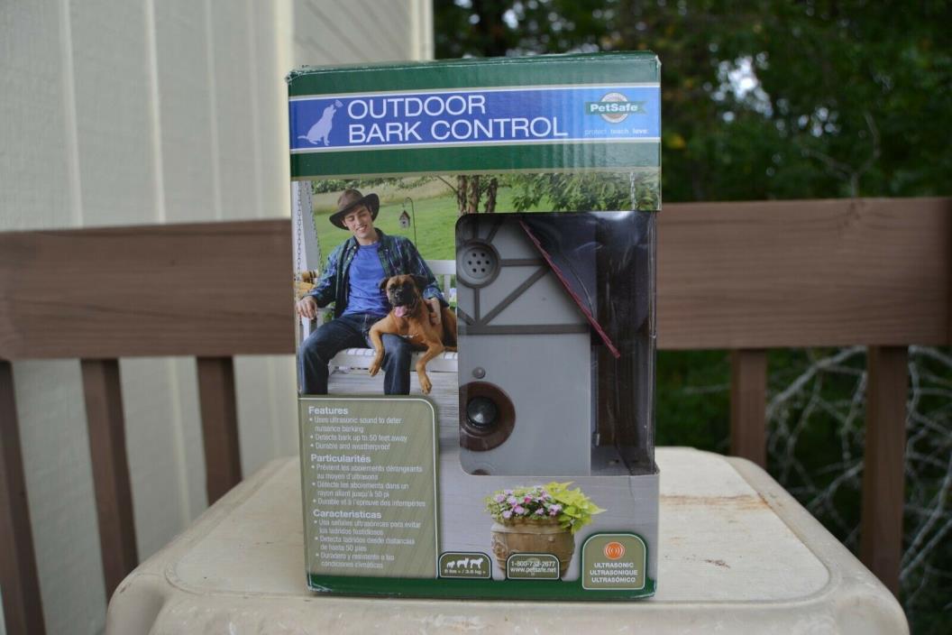 Pet Safe Outdoor Bark Control Ultrasonic Discreet Birdhouse