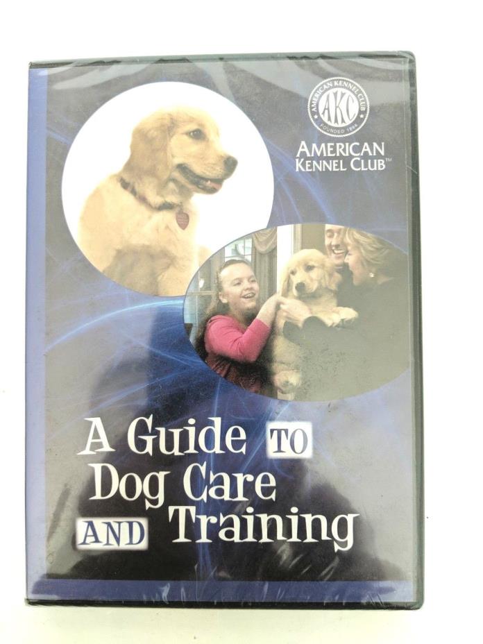 American Kennel Club  DVD  A Guide to Dog Care and Training  Free Shipping