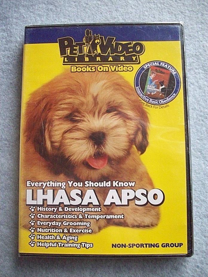 Pet Video Library: Everything You Should Know: Lhasa Apso  NEW DVD