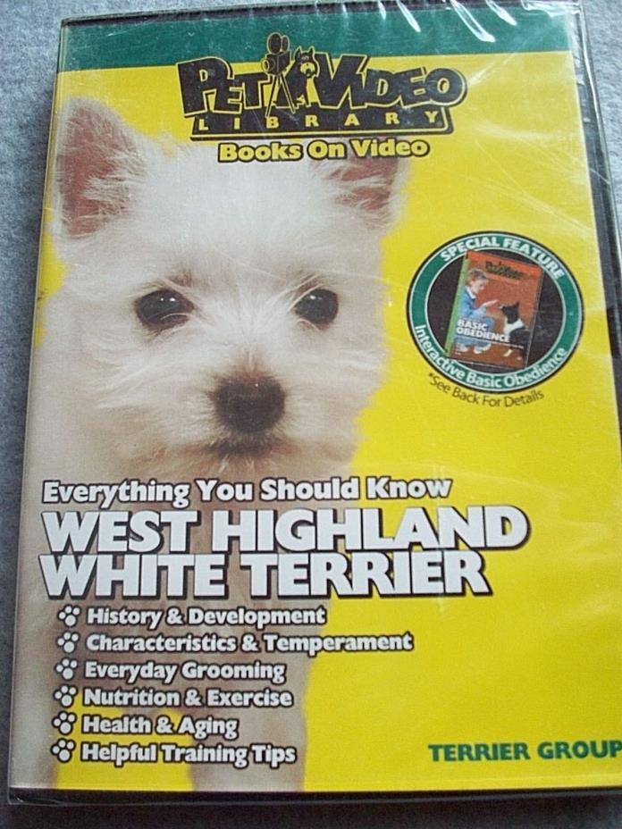 West Highland White Terrier: Everything You Should Know Pet Video Library  DVD