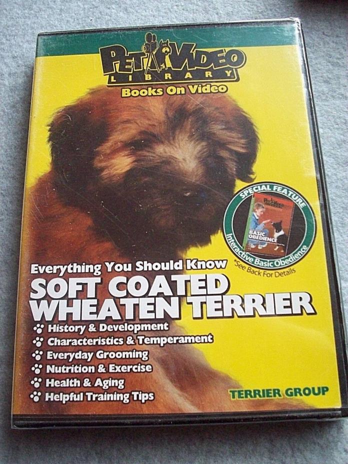 Pet Video Library: Soft Coated Wheaten Terrior NEW DVD