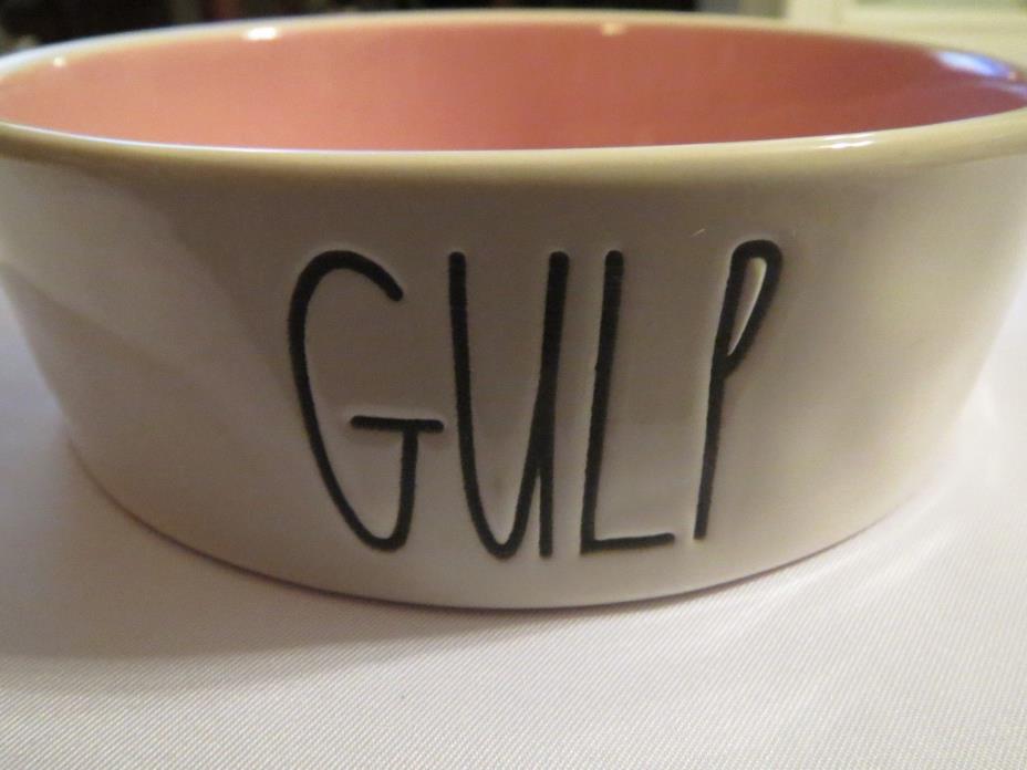 RAE DUNN by Magenta Ceramic Pet Bowl 