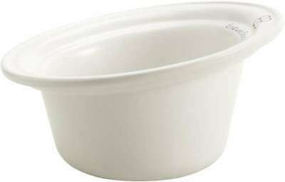 Petego Tulip Ceramic Dog Bowl-Large White 786306720926