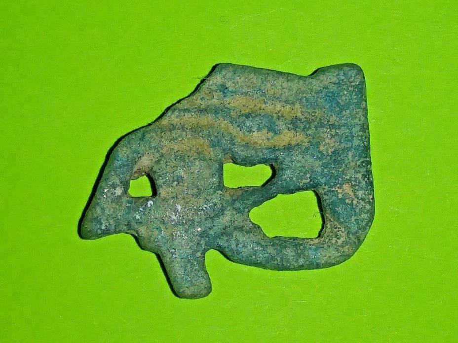Ancient Egyptian Eye of Horus Amulet 800 BC-500 BC openwork design Faience Egypt