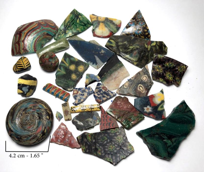 30 Ancient Egyptian Glass Fragment