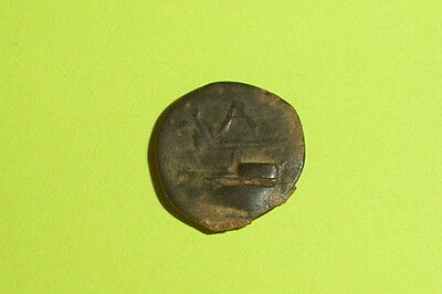 Arados Phoenicia 300 BC ancient GREEK COIN boat prow Athena monogram treasure G