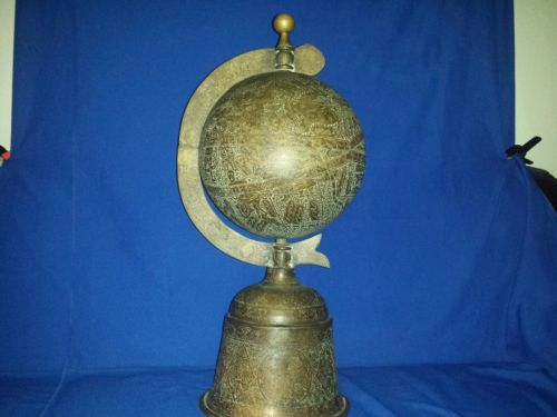 islamic globe branze h 33 inch w14 inch