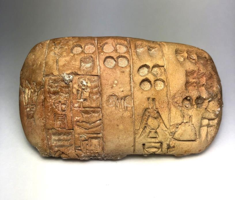 Ancient Near Eastern Sumerian Mesopotamia Mesopotamian Cuneiform tablet