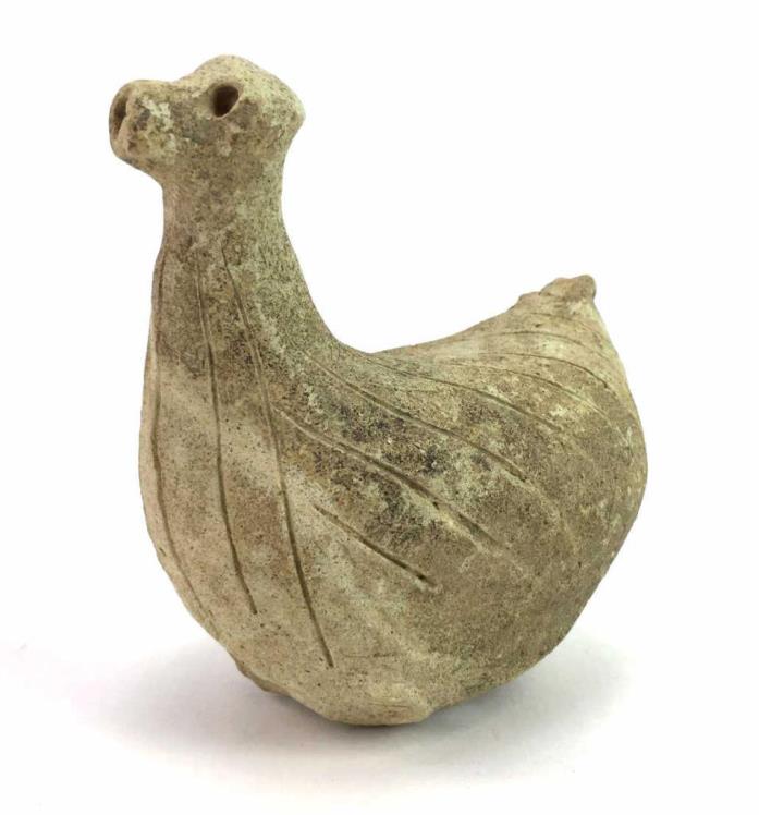 2300-1800 BC Canaanite Terra Cotta Figurine From Houran in Syria COA Barakat