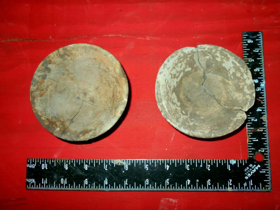 two  small  pre historic bowls central europe ukraine