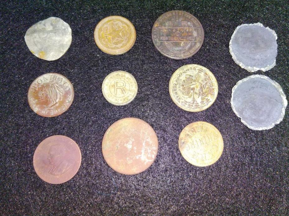10 Rare Vintage Coins - Sea Recovery Artifact Ship Wreckage