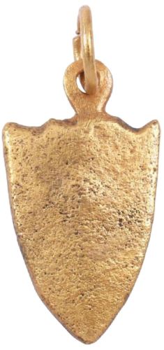 MEDIEVAL ENGLISH PENDANT authentic C.1400  jewelry
