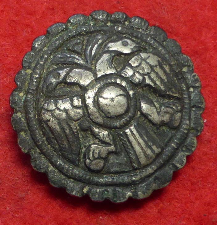 Large Silver Medieval Badge