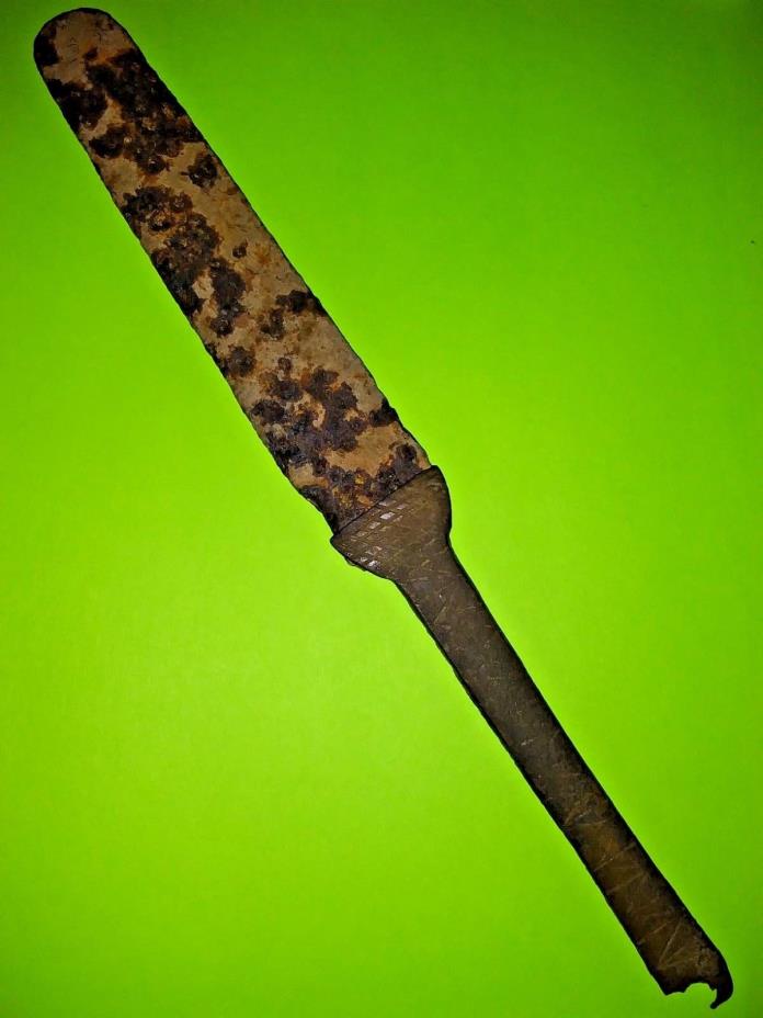 Ancient Roman Cutting Tool 100 BC bronze handle Brutus Julius Caesar iron blade