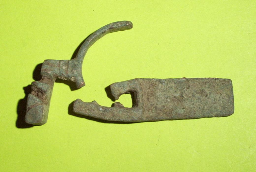 Roman RING KEY & LOCK BOLT genuine chest treasure box tool artifact old set rare
