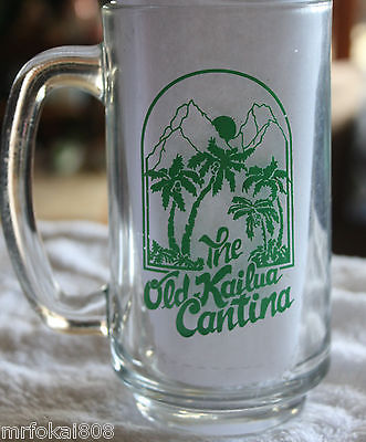 THE OLD KAILUA CANTINA 1985 CINCO DEMAYO ACL GLASS HAWAII BOTTLE