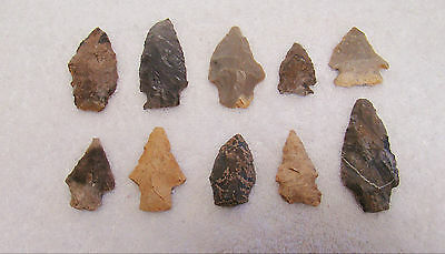 TENNESSEE, WHITE CO., CANNYFORK CREEK 10 STONE POINTS