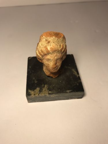 Teotihuacan Mini Greek Head Figure 200 A.D. 2 1/2