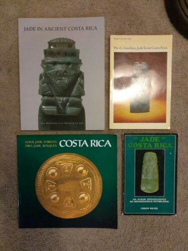 Costa Rican Pre-Columbian jades reference books