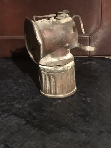 Antique Coal Miner's Kerosene Headlamp