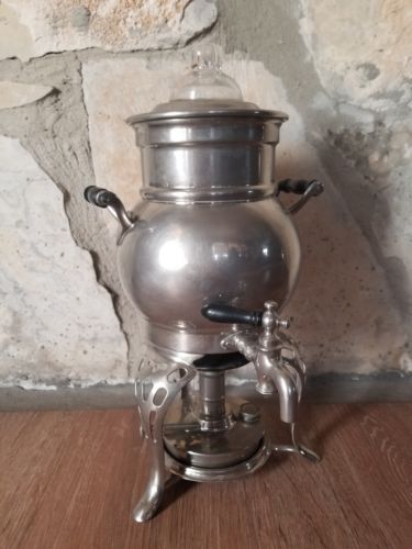 Antique Universal Landers, Frary & Clark Silver Plated Coffee Percolator 1906