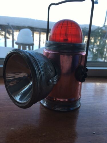 Vintage MARBOLITE railroad lantern (rare)