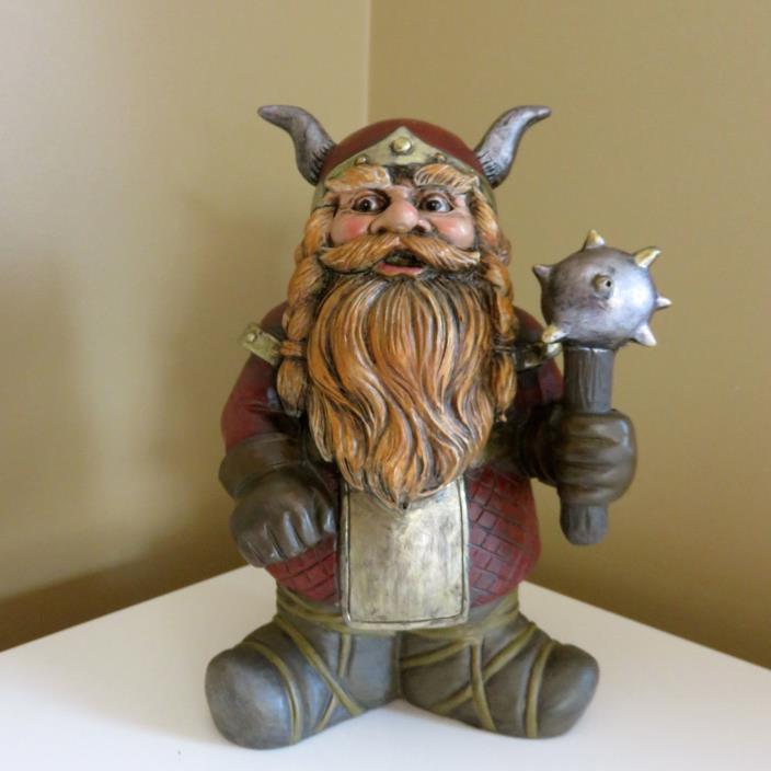 VIKING FIGURINE Medieval Garden Design Ornament ONCE UPON A TIME style 3 only