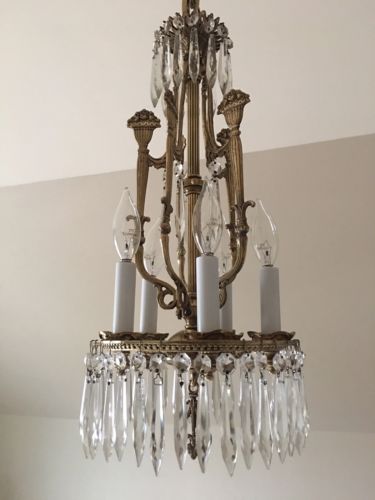 Beautiful 19th Century Antique Chandelier