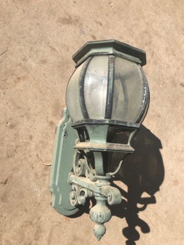 Vintage Porch Ceiling Light Fixture Old Outdoor Lantern,metal