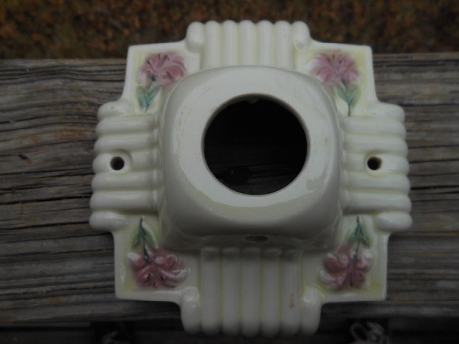 Vintage Porcelain Wall / Ceiling Light Fixture 6