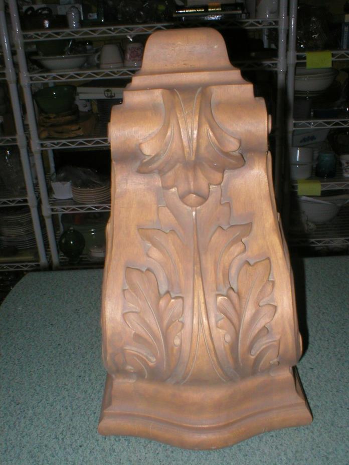 Victorian Look Wood Corbel Shelf or Mantle Bracket 14