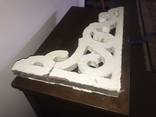 Antique Corbel Gingerbread Wooden Victorian 1800s