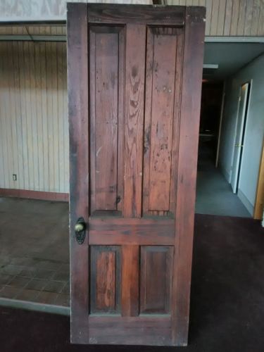 Antique Farmhouse/Victorian Door & Eastlake Victorian Style Hardware