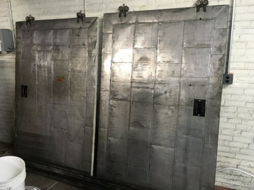 Sliding Fire Door & hardware,Antique Industrial Rustic, NO SHIPPING PICK UP ONLY