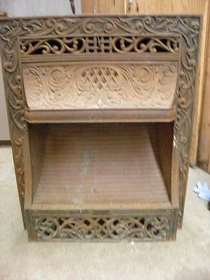 ANTIQUE IRON  & COPPER FIREPLACE GAS INSERT