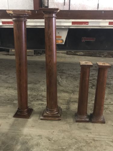 Antique Oak Columns