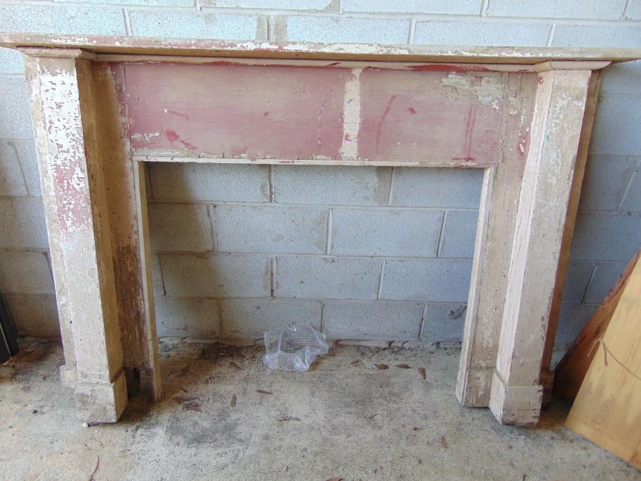 Antique Southern Heart Pine Kitchen Mantel-Pre Civil War-Local Estate Find-#2